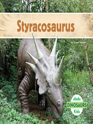 cover image of Styracosaurus